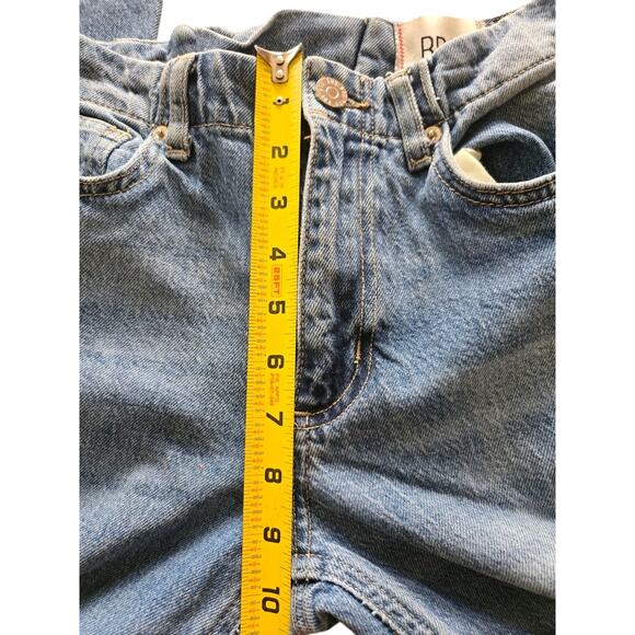 Urban Outfitters BDG Mid Rise Wide Leg Jeans Lace Up Denim Sz 26 X 32 Y2K - Picture 15 of 16